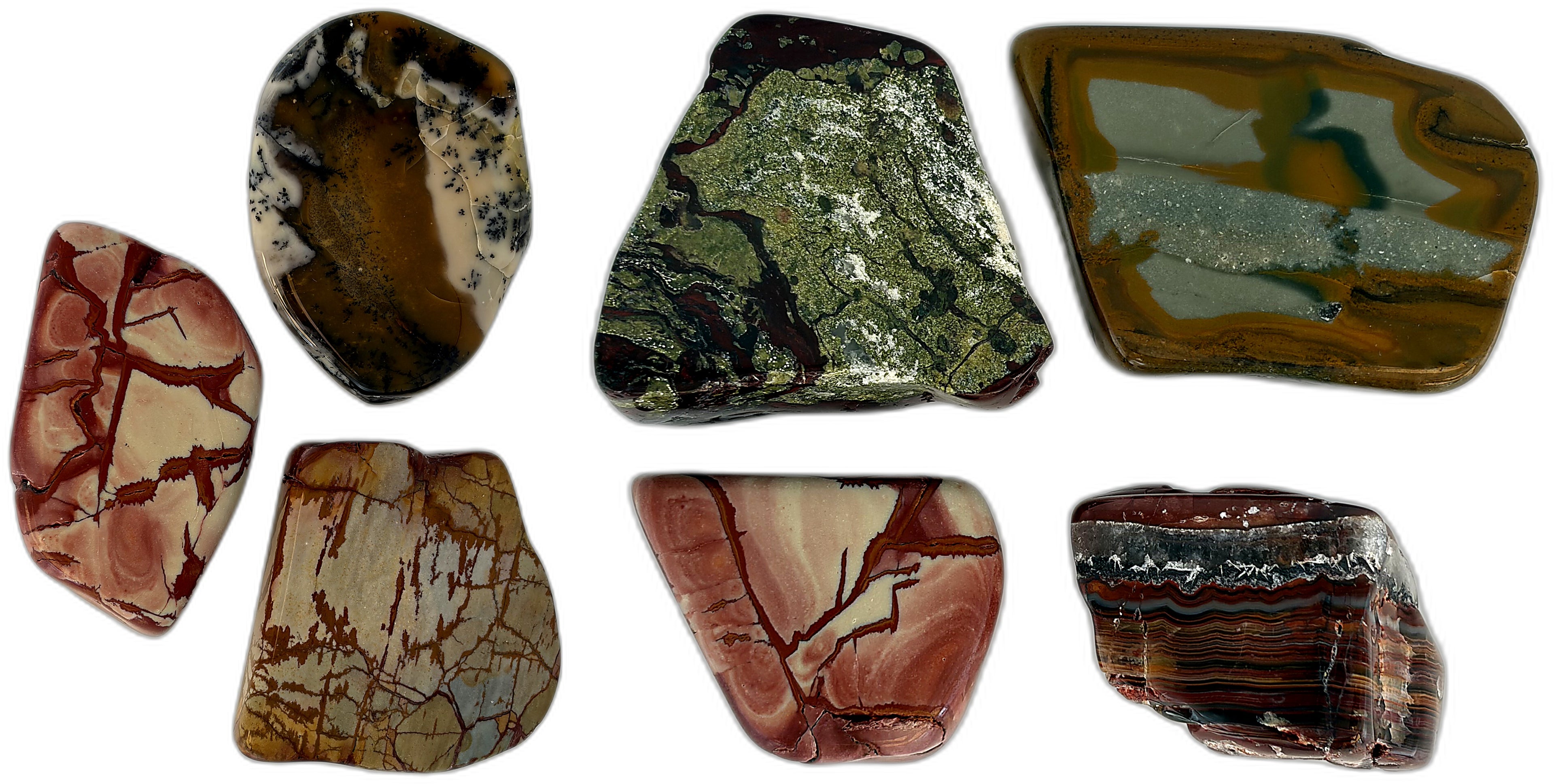 World Rock Assortment — Larger Tumbled Pieces (12oz)
